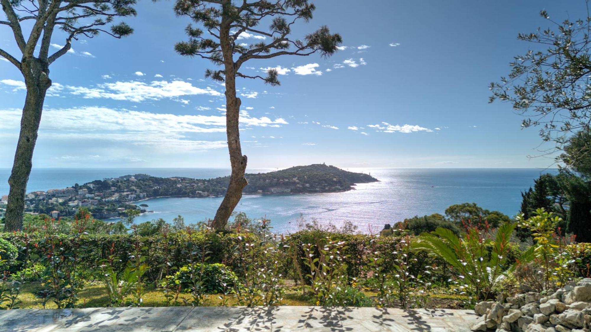 Giant Terrace On A Stunning View Lejlighed Villefranche-sur-Mer Eksteriør billede