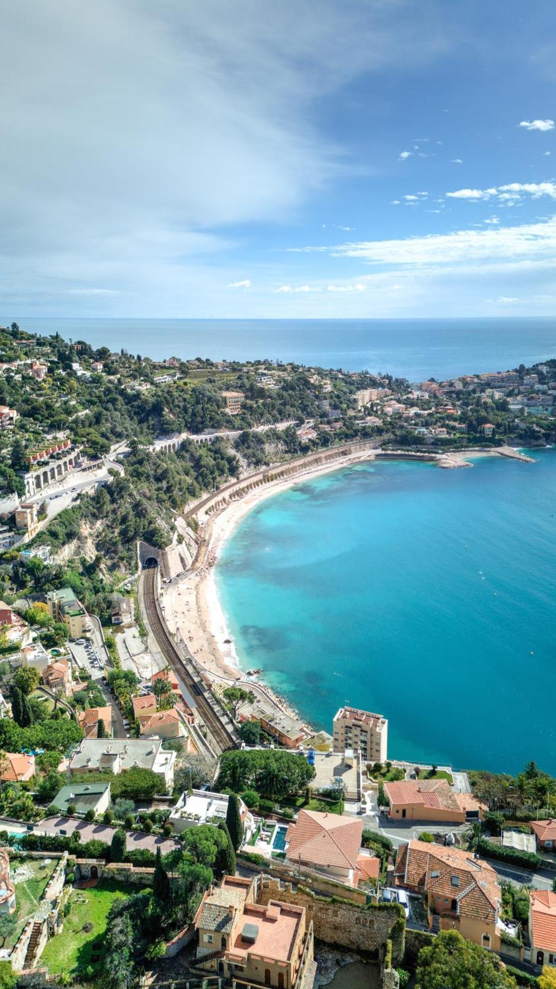 Giant Terrace On A Stunning View Lejlighed Villefranche-sur-Mer Eksteriør billede
