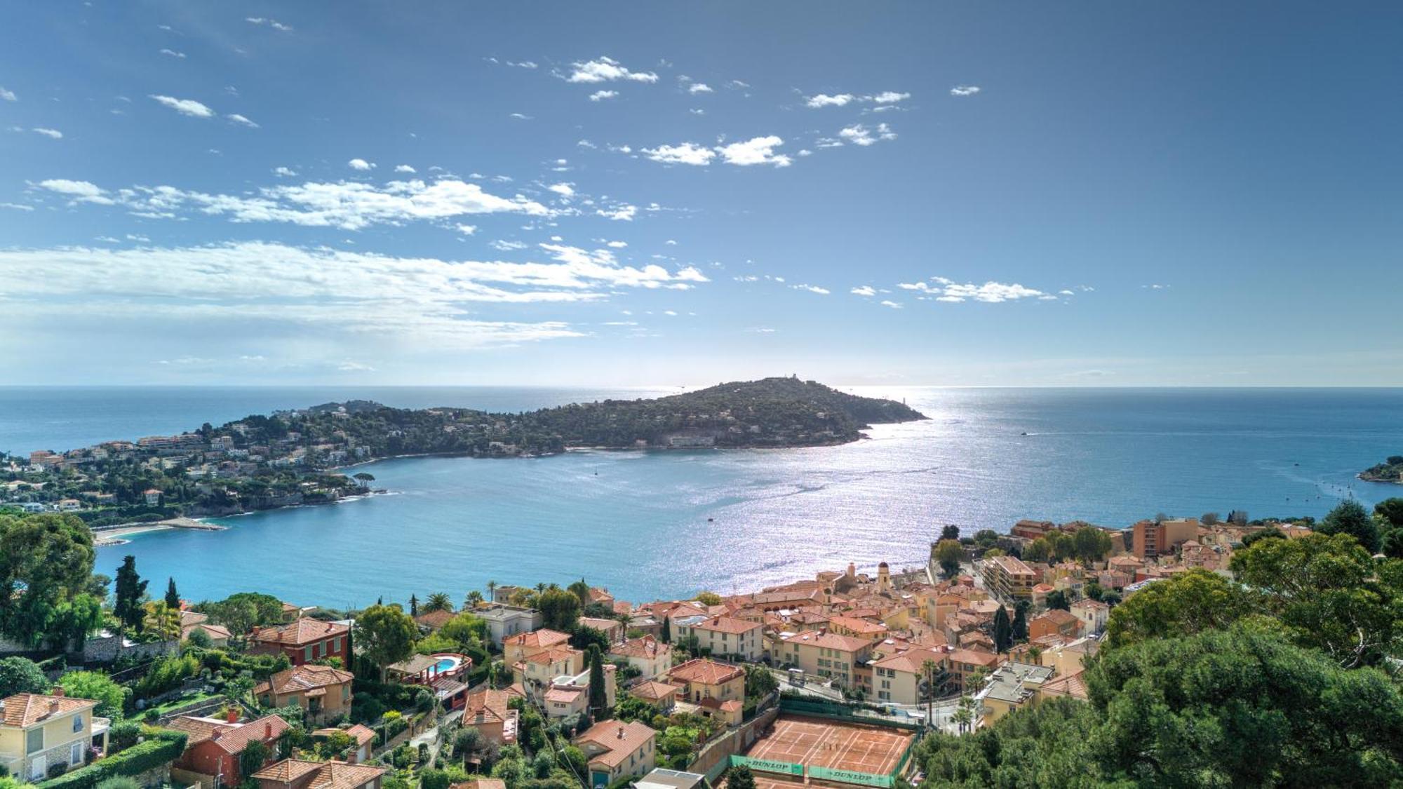 Giant Terrace On A Stunning View Lejlighed Villefranche-sur-Mer Eksteriør billede